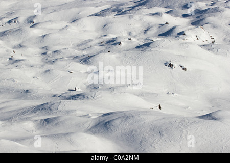 Winter shot in Madonna di Campiglio. Foto Stock