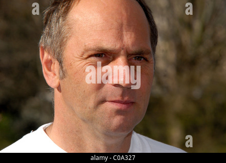 Sir Steve Redgrave Il Westminster Sport Relief Mile over 50 parlamentari e membri della Camera dei Lords, compreso il ministro per Foto Stock