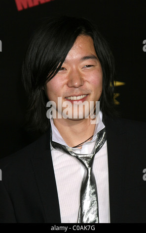 Aaron Yoo '21' Premiere del film Planet Hollywood Hotel and Casino Las Vegas, Nevada - 12.03.08 Foto Stock