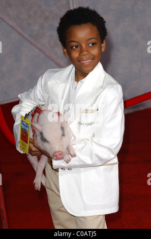 Eshaya Draper Premiere di 'College Road Trip" tenutasi presso El Capitan theater - Gli arrivi di Hollywood, in California - 03.03.08 Foto Stock