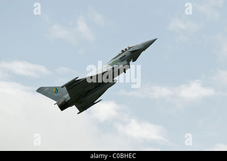 Eurofiighter Typhoon jet da combattimento aereo a Cosford Air Show 2010 Foto Stock