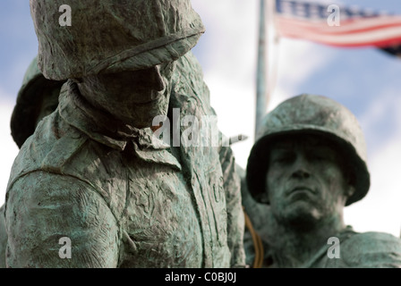 Marine Corps War Memorial - Iwo Jima Foto Stock