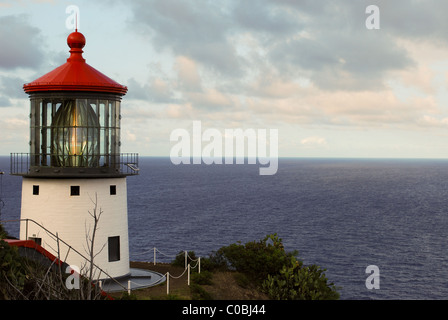 Makapu'u faro Oahu Hawaii Foto Stock