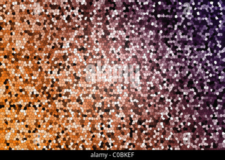 Tiny colorate piastrelle in mosaico astratto sfondo Foto Stock