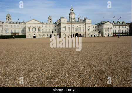 Cavalleria domestici Whitehall Museum di Londra, Regno Unito Foto Stock
