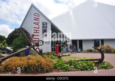 Southland Museo e Galleria d'arte, Gala Street, Invercargill, Southland, Isola del Sud, Nuova Zelanda Foto Stock