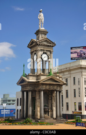 Troopers' Memorial, angolo Dee & Tay strade, Invercargill, Southland, Isola del Sud, Nuova Zelanda Foto Stock