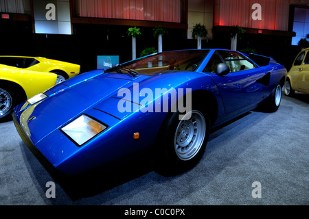 1976 Lamborghini Countach LP400 2011 Canadian International Autoshow anteprima media giorno tenutasi presso la Metro Toronto Convention Center. Foto Stock