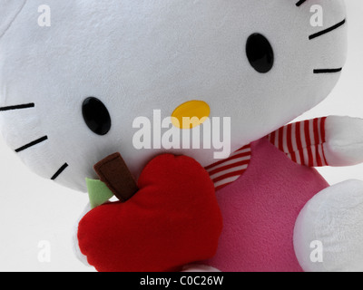 Hello Kitty Peluche Foto Stock
