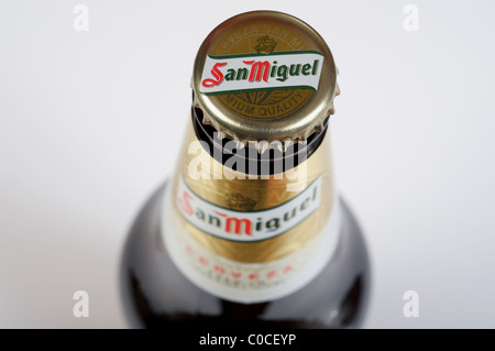 San Miguel birra spagnolo Foto Stock