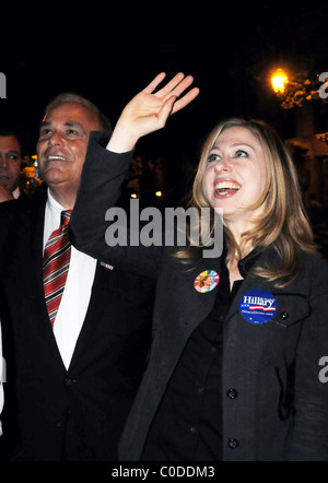 Governatore ed Rendell, Chelsea Clinton Gayborhood GLBT Pub Crawl Philadelphia, Pennsylvania - 18.04.08 Foto Stock