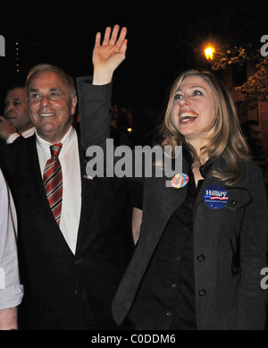 Governatore ed Rendell, Chelsea Clinton Gayborhood GLBT Pub Crawl Philadelphia, Pennsylvania - 18.04.08 Foto Stock