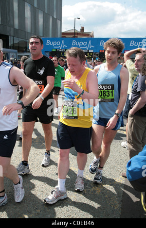 Bill Turnbull BUPA 10K eseguire Manchester, Inghilterra - 18.05.08 247immagini/ Foto Stock