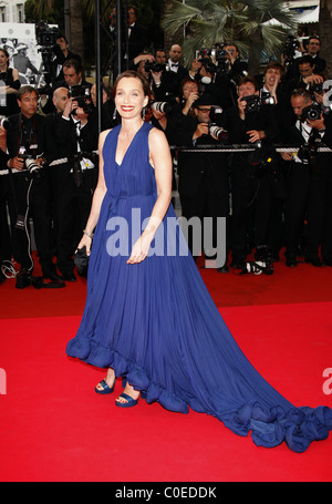 Tonya Kinzinger il 2008 Cannes Film Festival - Giorno 6 "Le Silence de Lorna' - Premiere presso il Palais des Festivals Cannes, Foto Stock