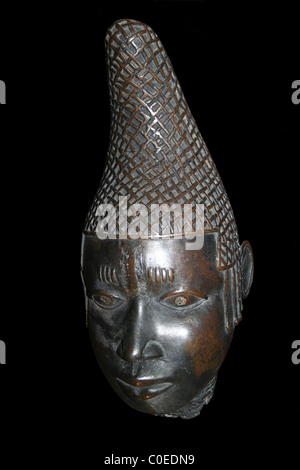 Testa della Regina Madre, Edo Impero, Nigeria Foto Stock
