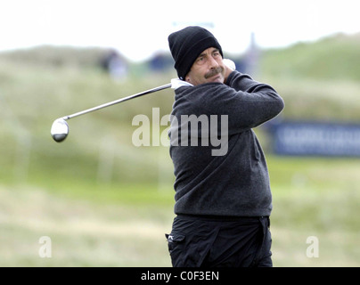 Il golfer sam torrance Alfred Dunhill Cup campionato Links 3° round a Carnoustie Foto Stock