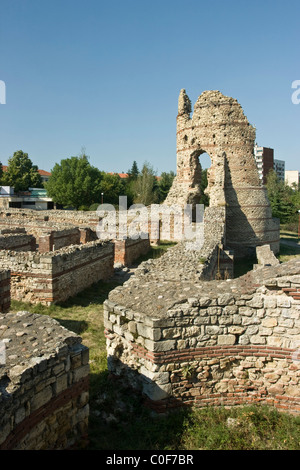 Castra Martis, fortezza romana (castra) nella provincia romana di Dacia, sul sito moderno di Kula, nella regione di Vidin, Bulgaria Foto Stock