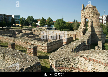 Castra Martis, fortezza romana (castra) nella provincia romana di Dacia, sul sito moderno di Kula, nella regione di Vidin, Bulgaria Foto Stock