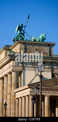 Berlin Brandenburg Gate ,quadriga Reichtstag , dome Foto Stock