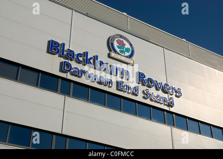 Blackburn Rovers Ewood Park Campo di calcio Foto Stock