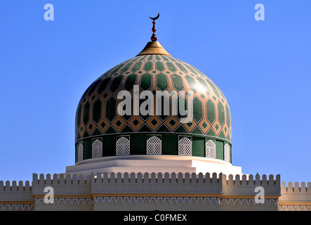 Principale Moschea di Al Rustaq e. Il Sultanato di Oman. Foto Stock