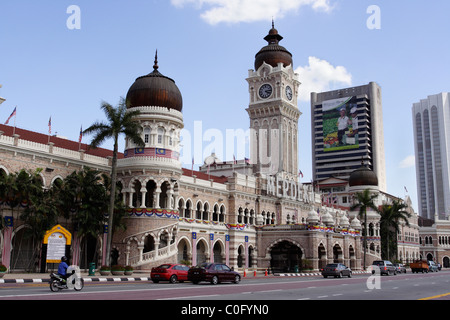 Palazzo Sultano Abdul Samad di Kuala Lumpur in Malesia. Foto Stock