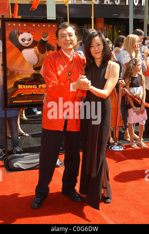 James Hong Kung Fu Panda Los Angeles premiere Grauman's Chinese Theatre di Los Angeles, California - 01.06.08 Foto Stock