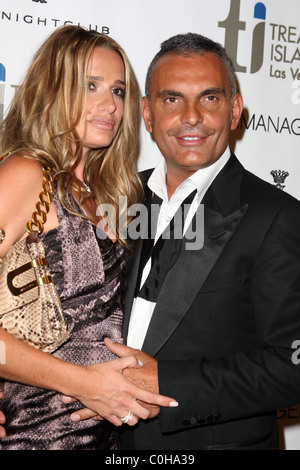 Ira Audigier e Christian Audigier Grand Apertura di 'Christian Audigier Nightclub' al Treasure Island hotel casino Las Foto Stock