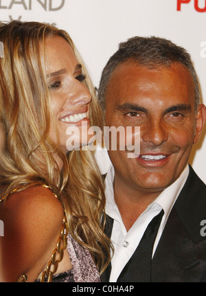 Ira Audigier e Christian Audigier Grand Apertura di 'Christian Audigier Nightclub' al Treasure Island hotel casino Las Foto Stock