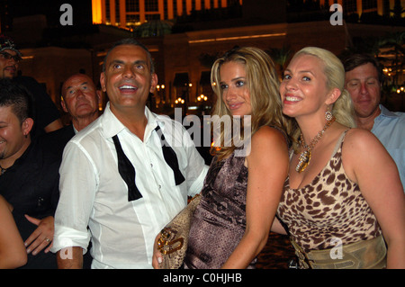 Christian Audigier, Ira Audigier e valutazione Grand Apertura di 'Christian Audigier Nightclub' al Treasure Island hotel casino Foto Stock