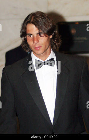 Rafael Nadal Wimbledon Champions cena 2008 tenutasi presso l'Hotel Intercontinental Hyde Park di Londra, Inghilterra - 06.07.08 Flashburst Foto Stock