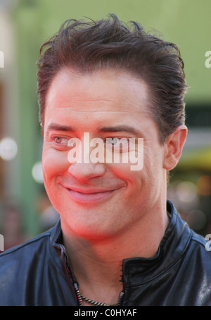 Brendan Fraser arrivi al "Viaggio al centro della Terra' premiere di Los Angeles, California - 29.06.08 Foto Stock