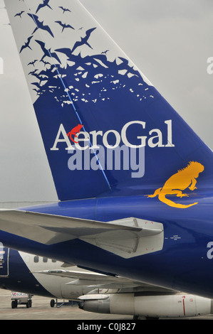 AeroGal aereo dall'aeroporto di Guayaquil, Ecuador Foto Stock