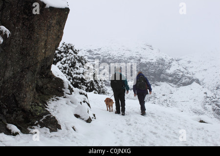 Valle Coppermines, Coniston Fells, Cumbria, Lake District, Inghilterra, Gran Bretagna, Regno Unito, Gran Bretagna, Europa Foto Stock