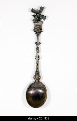 Vecchio mulino a vento vintage a forma di cucchiaio di zucchero Foto Stock