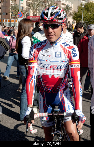 Ciclismo professionale gara 20° Challenge Mallorca Spagna 2011 Prima tappa del Trofeo di Palma Foto Stock