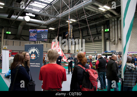 Tempo libero, caravan e Boat Show National Exhibition Centre di Birmingham. NEC n.c.a. Foto Stock