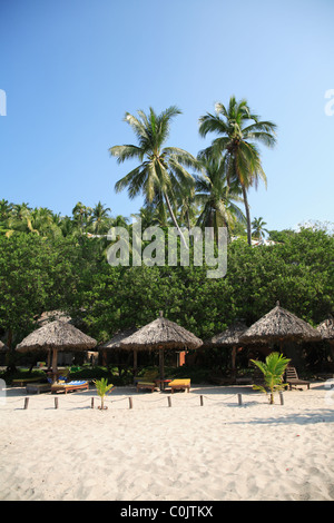 Playa La Ropa, Zihuatanejo, Guerrero membro, Messico, America del Nord Foto Stock