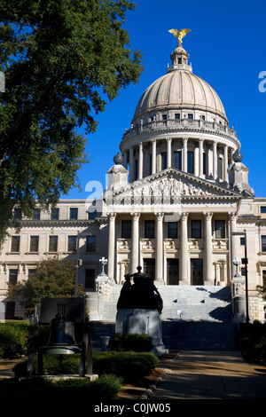 La Mississippi State Capitol Building a Jackson, Mississippi, Stati Uniti d'America. Foto Stock