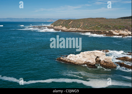 Paesaggistica costa del Montana de Oro State Park, California Foto Stock