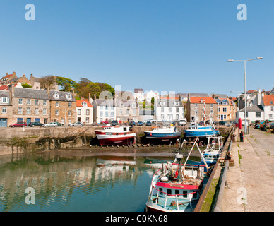 Porto di Pittenweem, Fife, Scozia Foto Stock