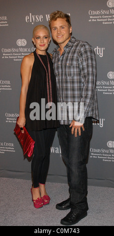 Heidi Montag, Spencer Pratt 4° Annuale festa rosa a beneficio delle donne Cedars-Sinai del Cancer Research Institute presso Hanger 8 - Foto Stock