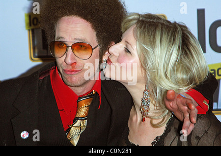 Paul Kaye e Abi Titmus il 6° caricati LAFTAS 2008 presso il cuculo Club di Londra - Inghilterra - 02.10.08 Vince Maher/ Foto Stock