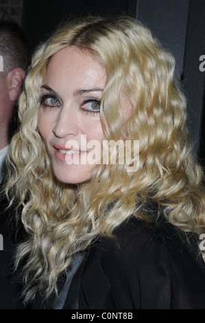 Madonna New York screening di 'sporcizia e saggezza' al Sunshine Theatre di New York City, Stati Uniti d'America - 13.10.08 Foto Stock