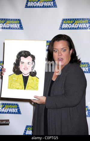 Rosie O'Donnell xiii annuale notte Bambini su Broadway New York City, Stati Uniti d'America - 10.11.08 Foto Stock