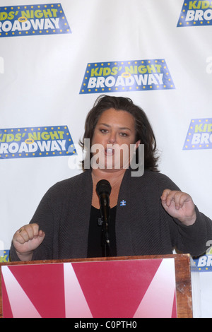 Rosie O'Donnell xiii annuale notte Bambini su Broadway New York City, Stati Uniti d'America - 10.11.08 Foto Stock