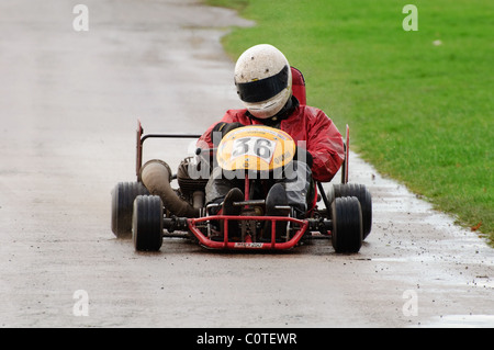 Classic - Karting Race Retro, Stoneleigh Park Foto Stock
