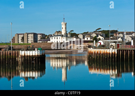 Il segnale Tower Museum in Arbroath Harbour Scozia Scotland Foto Stock