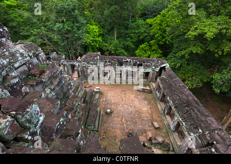 Angkor Thom, Royal Palace composto, il Phimeanakas, i templi di Angkor, Cambogia Foto Stock