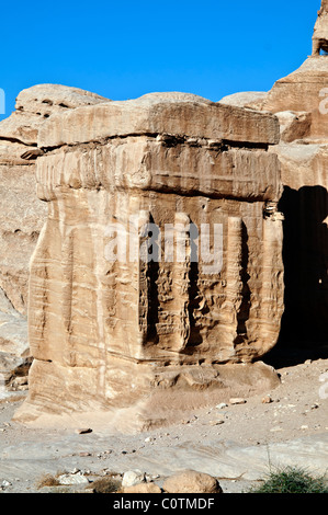 Petra royal Regno di Giordania ,tombe e templi Foto Stock